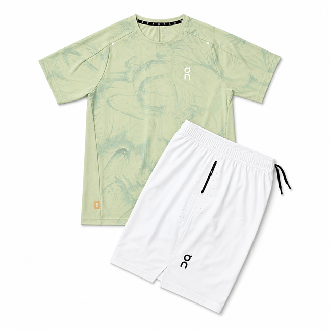 O.N - Pistache / Short Blanc
