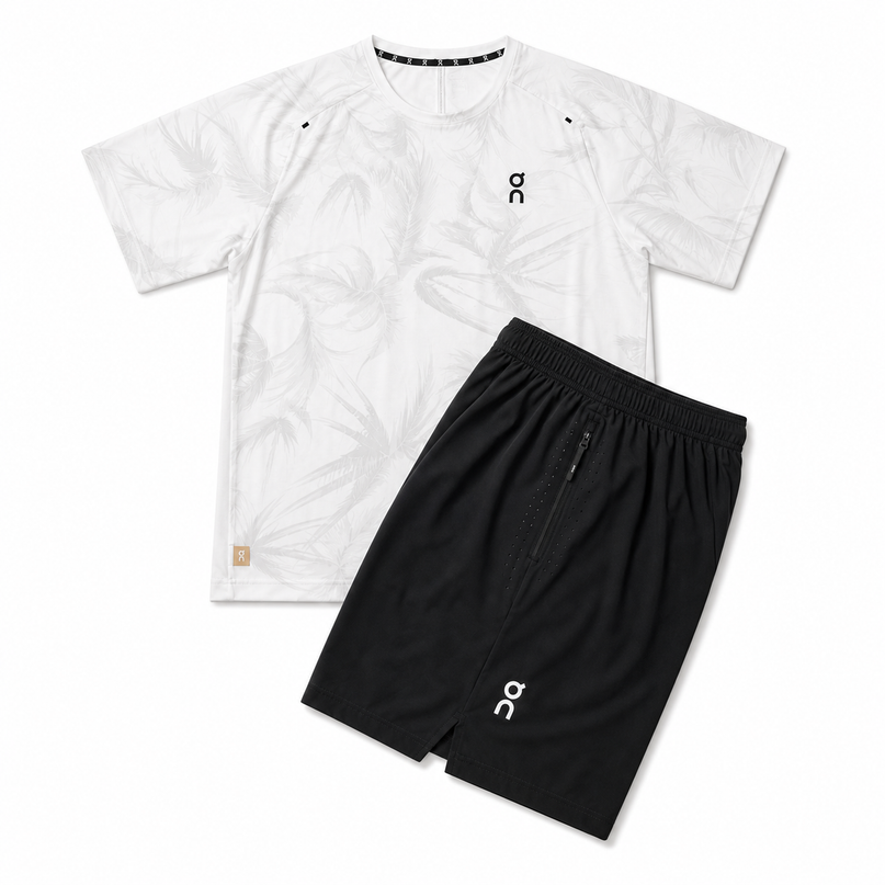 O.N - Blanc Tropical / Short Noir